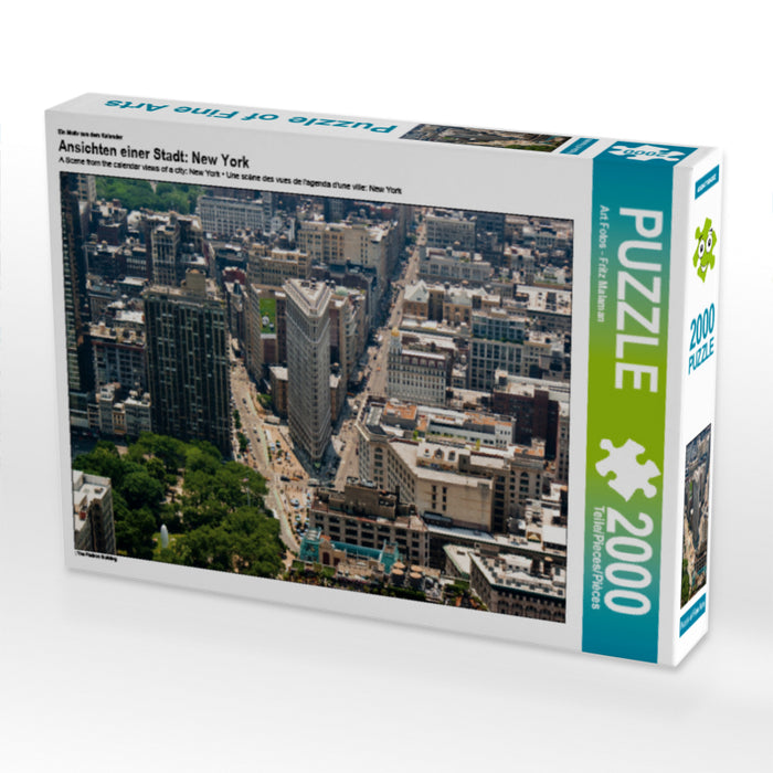 Ansichten einer Stadt: New York - CALVENDO Foto-Puzzle - calvendoverlag 39.99