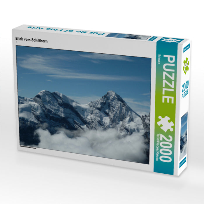 Blick vom Schilthorn - CALVENDO Foto-Puzzle - calvendoverlag 39.99