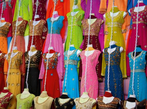 Mode in der indischen Markt - CALVENDO Foto-Puzzle - calvendoverlag 29.99