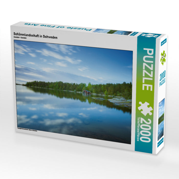 Schärenlandschaft in Schweden - CALVENDO Foto-Puzzle - calvendoverlag 39.99