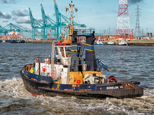 Schlepper Hafen Antwerpen - CALVENDO Foto-Puzzle - calvendoverlag 29.99