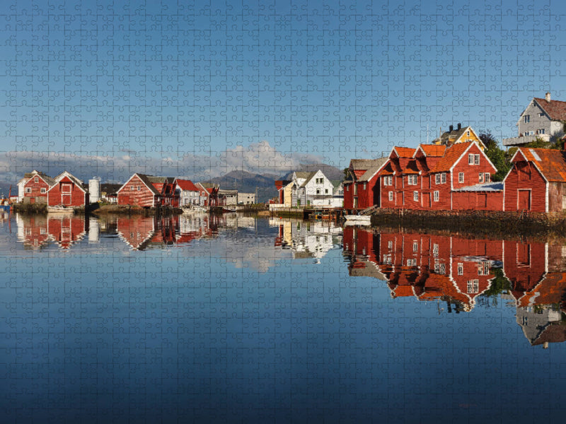 Fjord Norwegen - CALVENDO Foto-Puzzle
