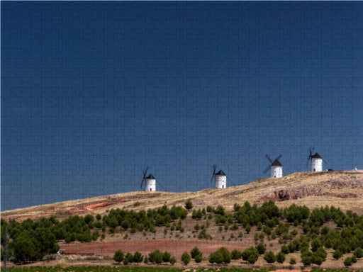 Windmühlen in La Mancha - CALVENDO Foto-Puzzle - calvendoverlag 39.99