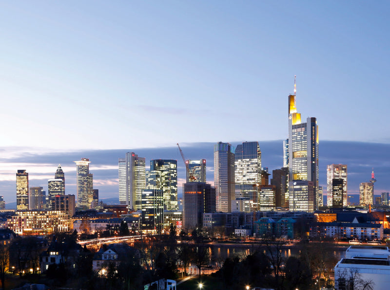 Frankfurt Skyline von Petrus Bodenstaff - CALVENDO Foto-Puzzle - calvendoverlag 39.99