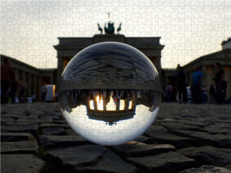 Brandenburger Tor, Pariser Platz - CALVENDO Foto-Puzzle - calvendoverlag 39.99