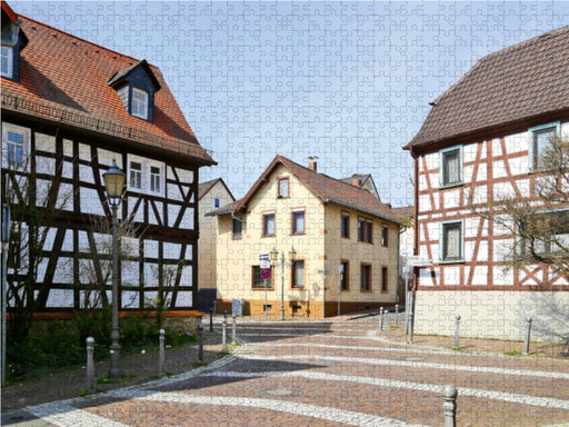 Hauptstraße - CALVENDO Foto-Puzzle - calvendoverlag 39.99