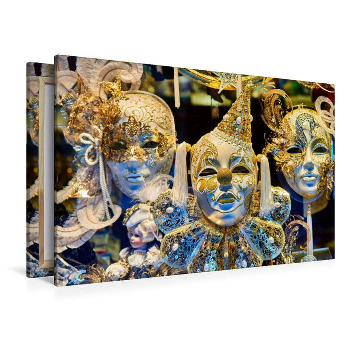 Premium textile canvas Premium textile canvas 120 cm x 80 cm landscape carnival 