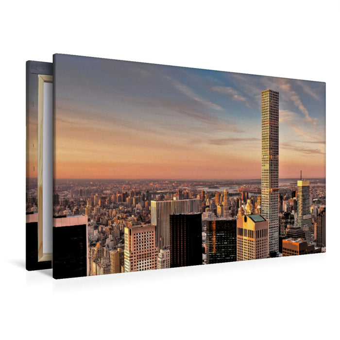 Premium textile canvas Premium textile canvas 120 cm x 80 cm across 432 Park Avenue 