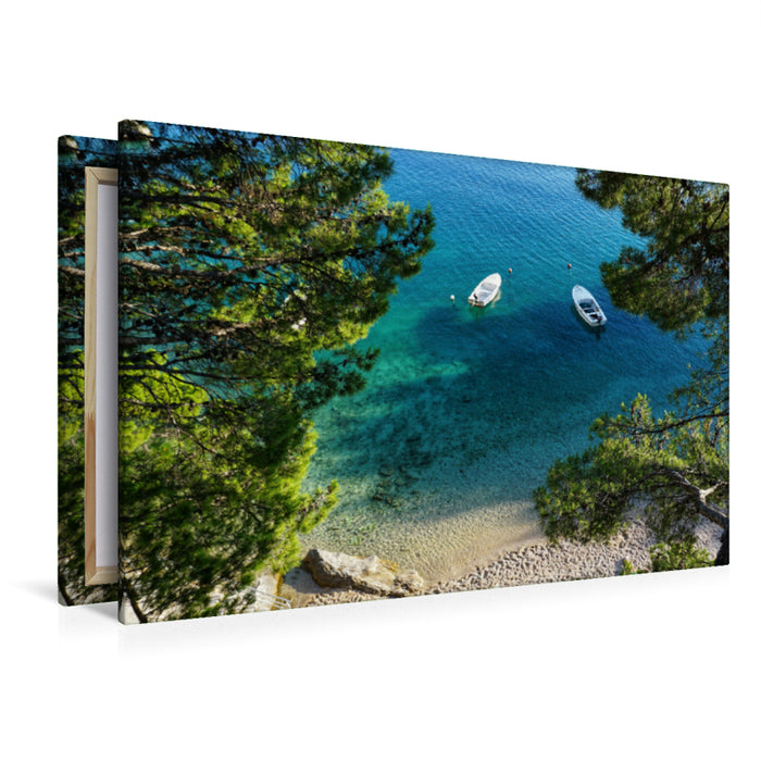 Premium textile canvas Premium textile canvas 120 cm x 80 cm across A motif from the Croatia calendar 