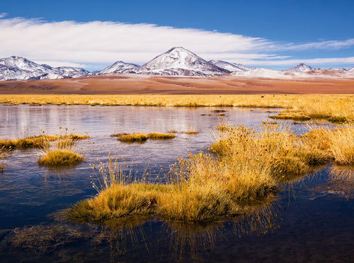 Atacama: Karge Wüste, mächtige Vulkane und farbenprächtige Lagunen - CALVENDO Foto-Puzzle - calvendoverlag 44.99