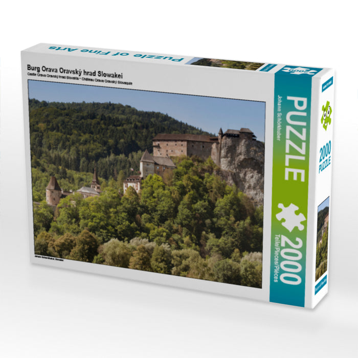 Burg Orava Oravský hrad Slowakei - CALVENDO Foto-Puzzle - calvendoverlag 39.99