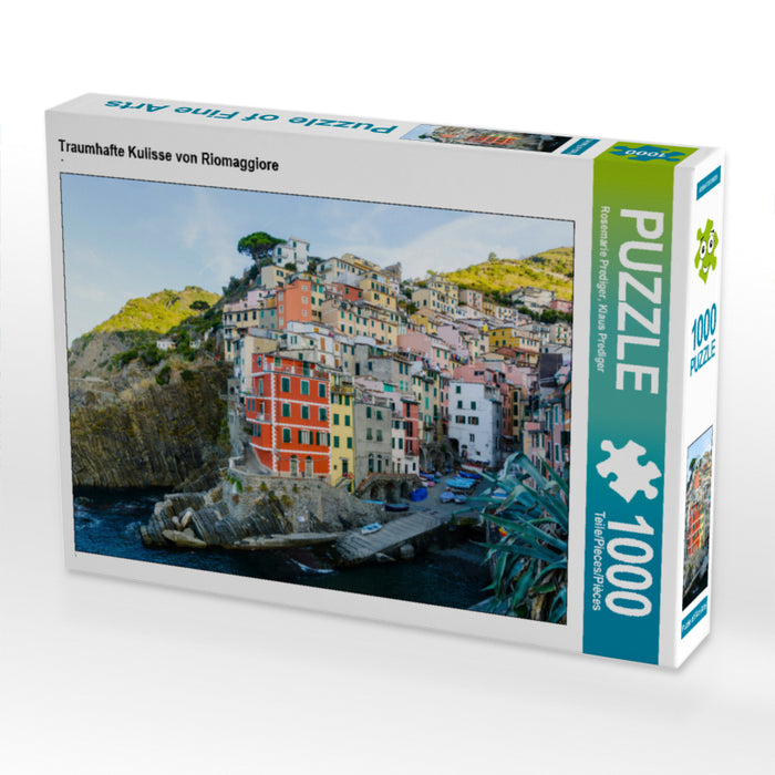 Traumhafte Kulisse von Riomaggiore - CALVENDO Foto-Puzzle - calvendoverlag 29.99