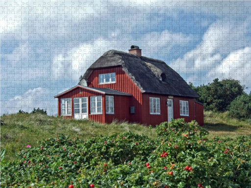 Ein typisch Dänisches Ferienhaus in Vejers Strand - CALVENDO Foto-Puzzle - calvendoverlag 39.99