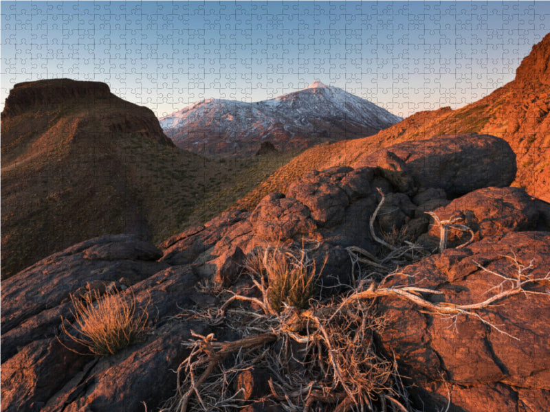Teide im warmen Licht - CALVENDO Foto-Puzzle - calvendoverlag 29.99