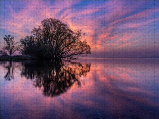 Sonnenaufgang am großen Schwerin - CALVENDO Foto-Puzzle - calvendoverlag 44.99