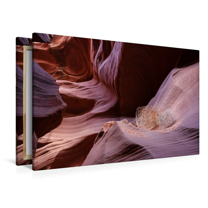 Premium Textil-Leinwand Premium Textil-Leinwand 120 cm x 80 cm quer Lower Antelope Canyon