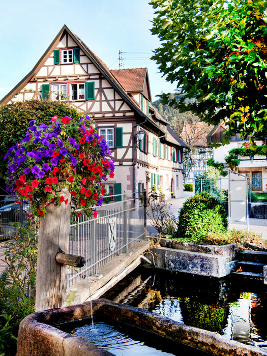 Das Gerberviertel in Schiltach - CALVENDO Foto-Puzzle - calvendoverlag 29.99