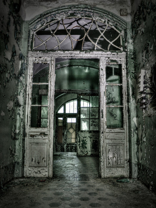 Beelitz Frauen Sanatorium (Tür) - CALVENDO Foto-Puzzle - calvendoverlag 29.99