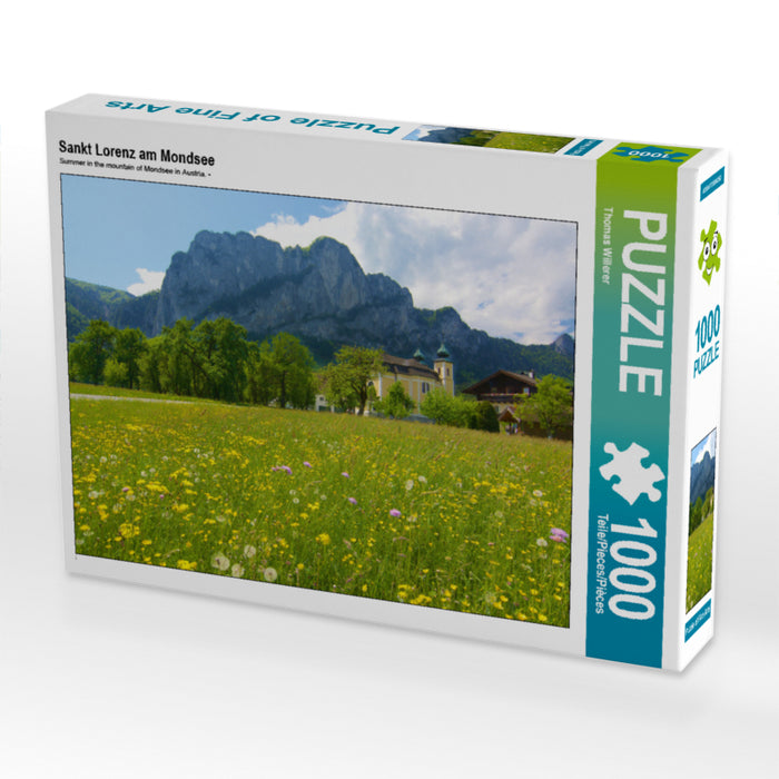 Sankt Lorenz am Mondsee - CALVENDO Foto-Puzzle - calvendoverlag 29.99