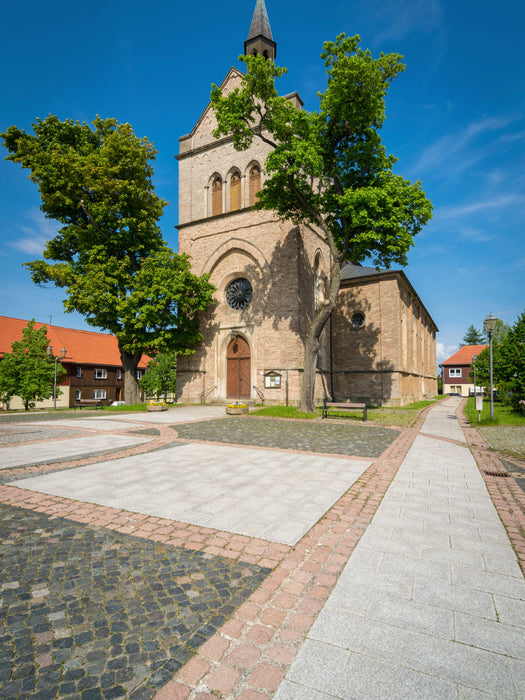 Kirche in Hasselfelde - CALVENDO Foto-Puzzle - calvendoverlag 29.99