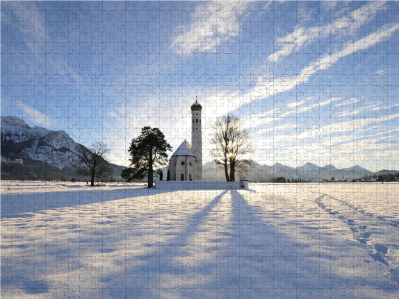 St. Coloman, Schwangau - CALVENDO Foto-Puzzle - calvendoverlag 29.99