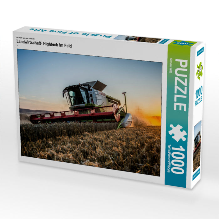 Landwirtschaft- Hightech im Feld - CALVENDO Foto-Puzzle - calvendoverlag 29.99