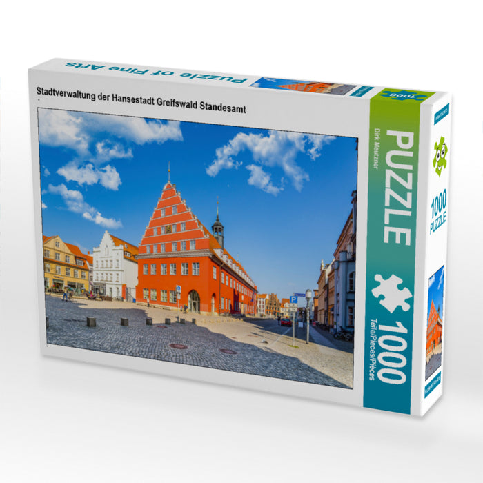 Stadtverwaltung der Hansestadt Greifswald Standesamt - CALVENDO Foto-Puzzle - calvendoverlag 29.99