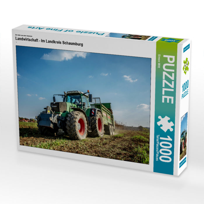 Landwirtschaft - Im Landkreis Schaumburg - CALVENDO Foto-Puzzle - calvendoverlag 29.99