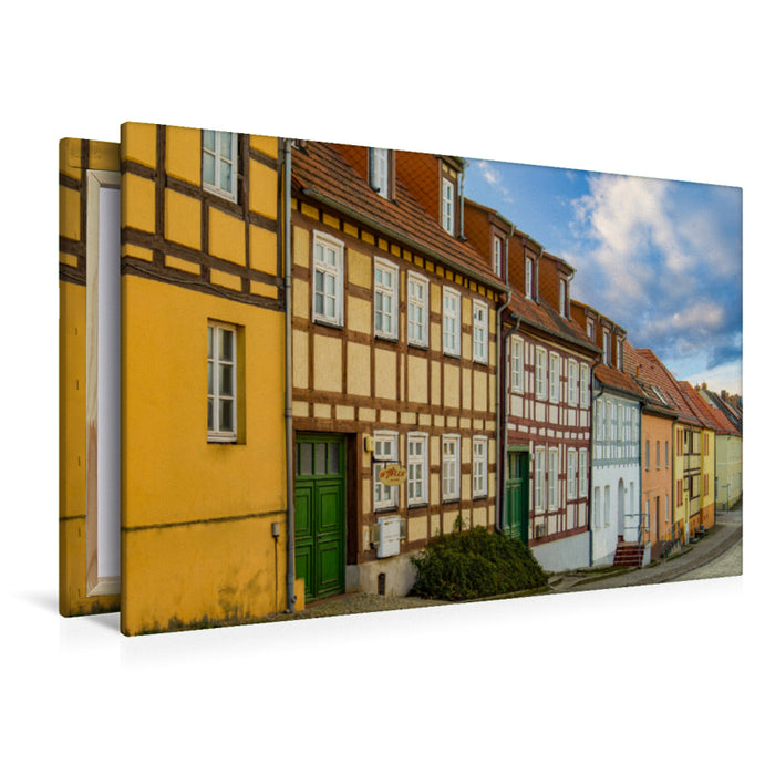 Premium Textil-Leinwand Premium Textil-Leinwand 120 cm x 80 cm quer Ein Motiv aus dem Kalender Templin Impressionen