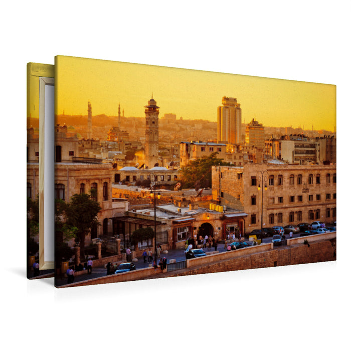 Premium textile canvas Premium textile canvas 120 cm x 80 cm across Entrance to the Grand Bazaar, Aleppo 
