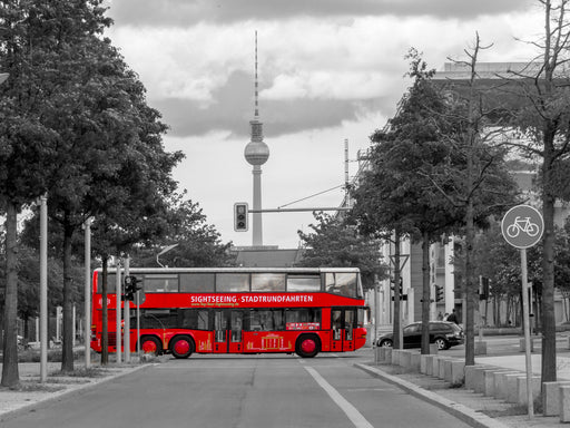 Der rote Bus, Berlin - CALVENDO Foto-Puzzle - calvendoverlag 34.99