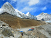 Blick auf Gorak Shep (5170 m) mit Kala Pattar (5545 m) und Pumori (7161 m) - CALVENDO Foto-Puzzle - calvendoverlag 29.99