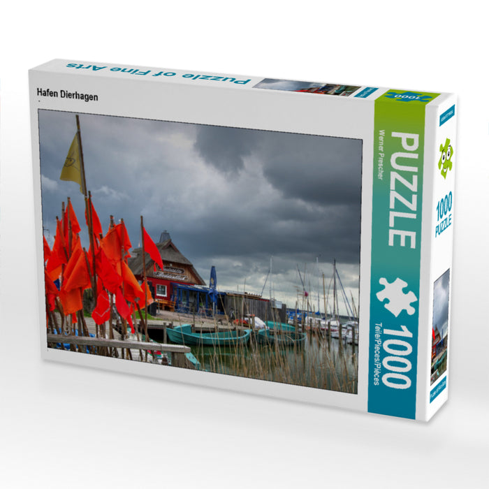 Hafen Dierhagen - CALVENDO Foto-Puzzle - calvendoverlag 29.99