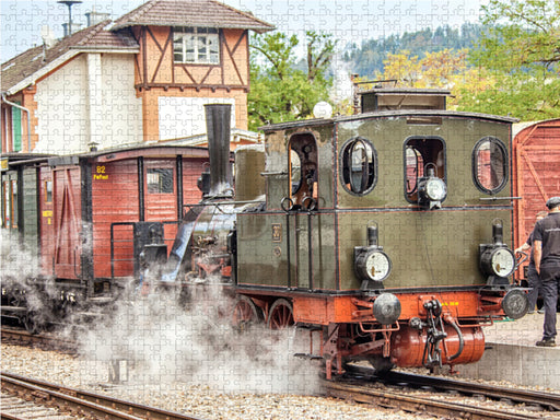 Dampflok 30 (pr. T3) "Chanderli" der Kandertalbahn in Kandern - CALVENDO Foto-Puzzle - calvendoverlag 29.99