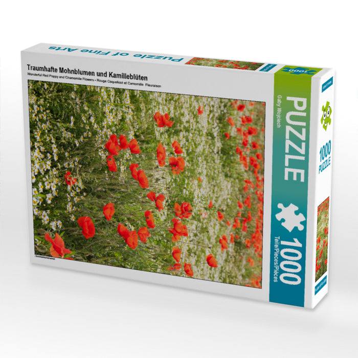 Traumhafte Mohnblumen und Kamilleblüten - CALVENDO Foto-Puzzle - calvendoverlag 29.99