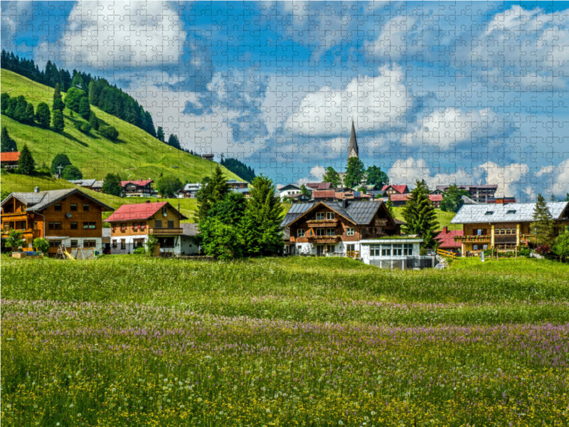 Bezauberndes Kleinwalsertal - CALVENDO Foto-Puzzle - calvendoverlag 29.99