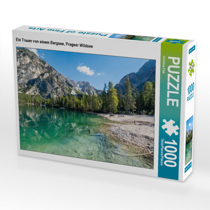 Ein Traum von einem Bergsee, Pragser Wildsee - CALVENDO Foto-Puzzle - calvendoverlag 29.99