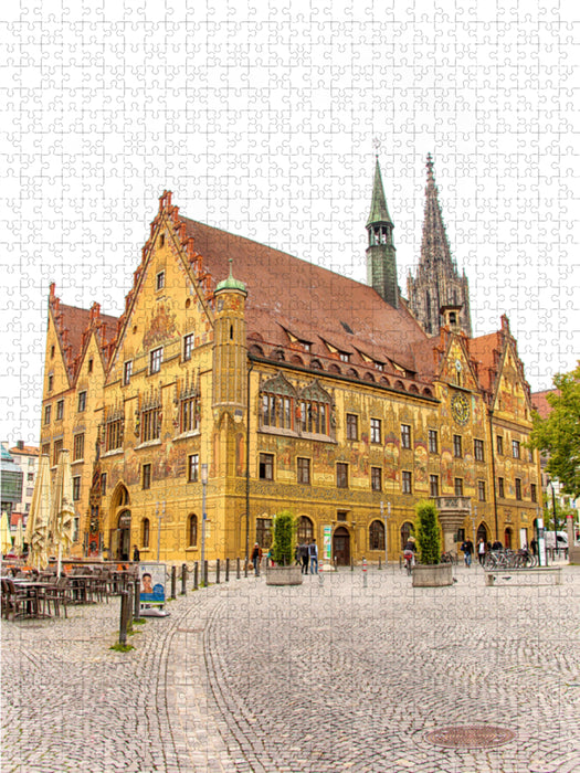 Das Rathaus in Ulm - CALVENDO Foto-Puzzle - calvendoverlag 29.99