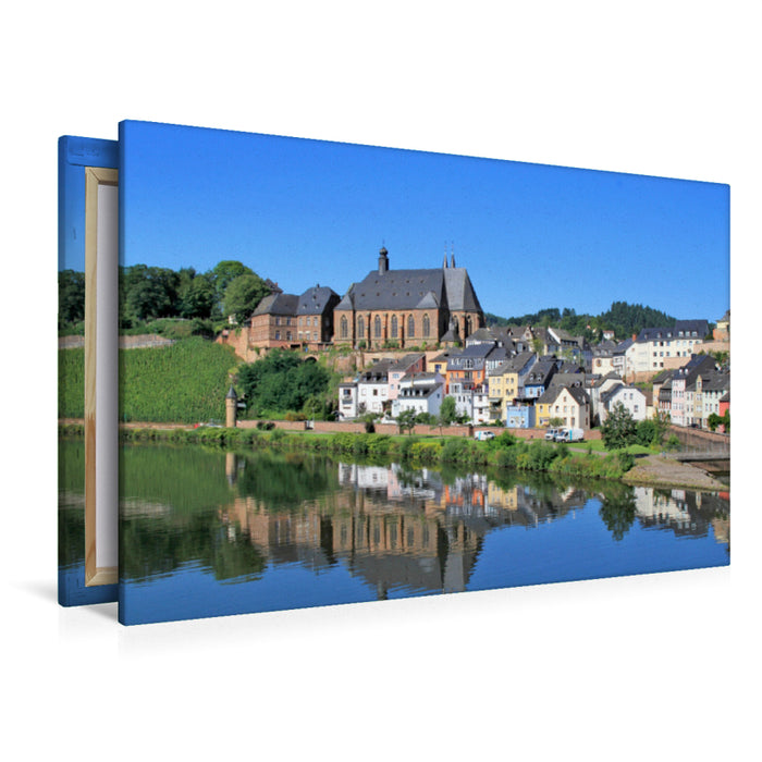 Premium textile canvas Premium textile canvas 120 cm x 80 cm across Saarburg an der Saar 