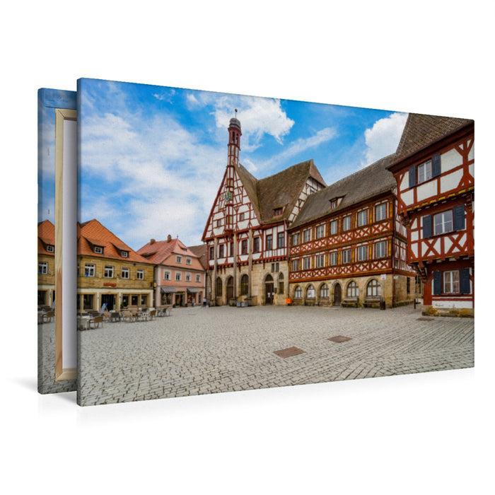 Premium Textil-Leinwand Premium Textil-Leinwand 120 cm x 80 cm quer Ein Motiv aus dem Kalender Forchheim Impressionen