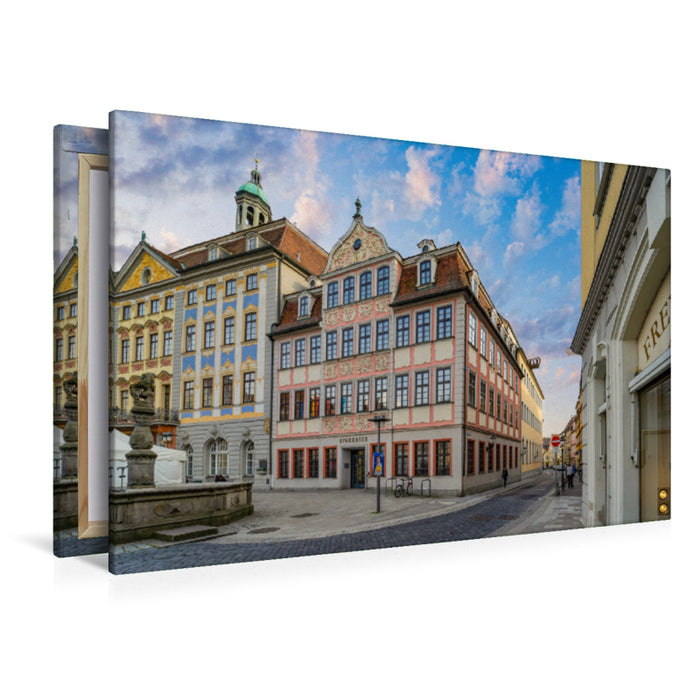 Premium Textil-Leinwand Premium Textil-Leinwand 120 cm x 80 cm quer Ein Motiv aus dem Kalender Coburg Impressionen