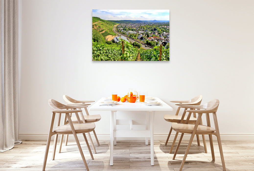Premium textile canvas Premium textile canvas 120 cm x 80 cm landscape view of Bad Neuenahr/Ahrweiler 