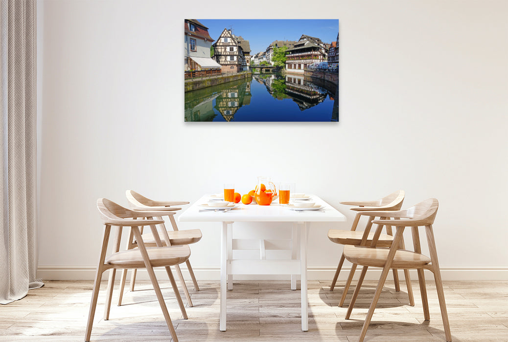 Premium textile canvas Premium textile canvas 120 cm x 80 cm across Strasbourg 