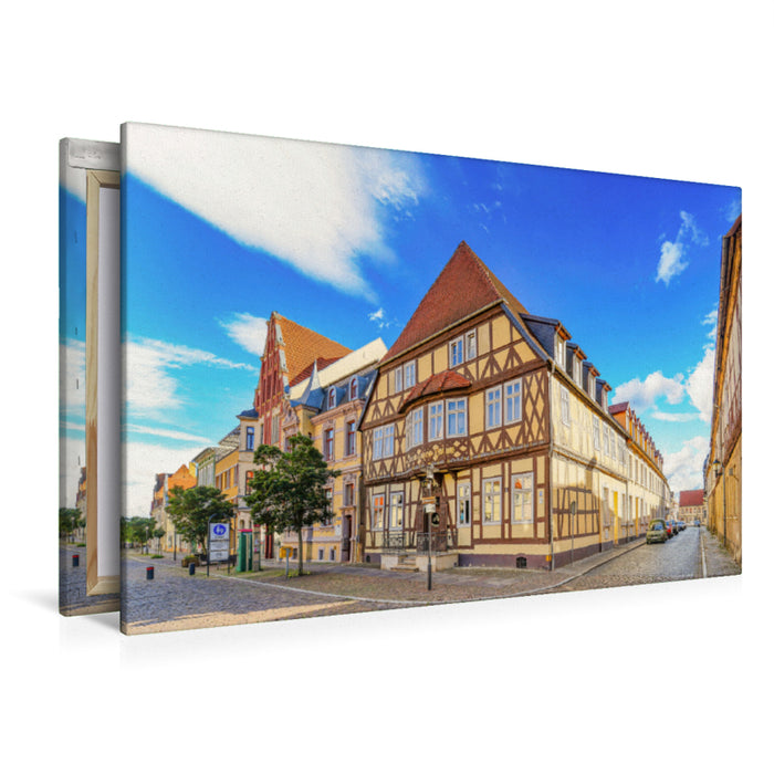 Premium Textil-Leinwand Premium Textil-Leinwand 120 cm x 80 cm quer Ein Motiv aus dem Kalender Gardelegen Impressionen