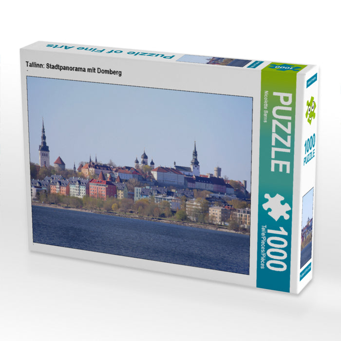 Tallinn: Stadtpanorama mit Domberg - CALVENDO Foto-Puzzle - calvendoverlag 29.99