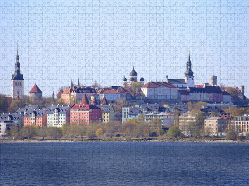 Tallinn: Stadtpanorama mit Domberg - CALVENDO Foto-Puzzle - calvendoverlag 29.99