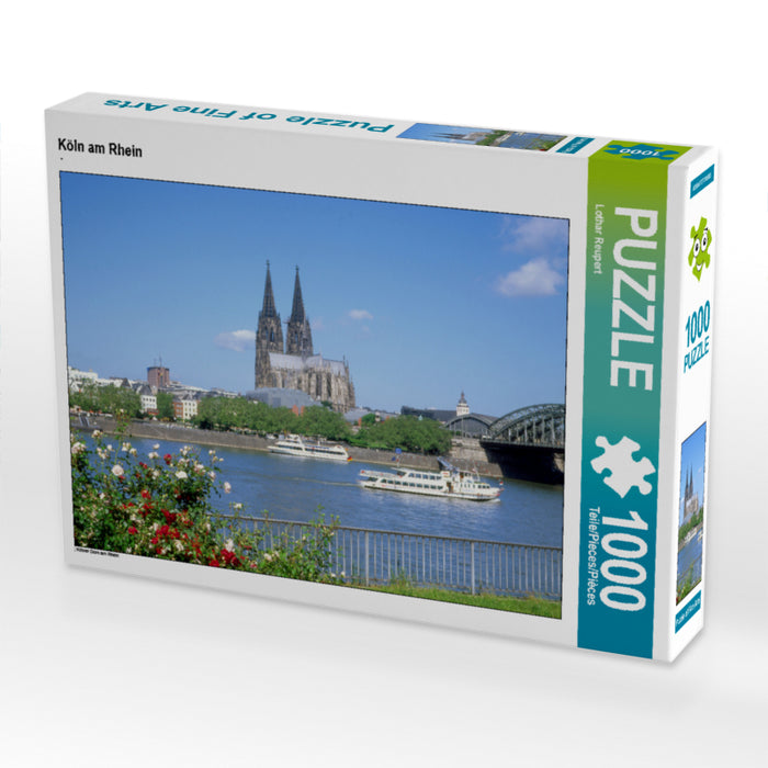 Köln am Rhein - CALVENDO Foto-Puzzle - calvendoverlag 29.99