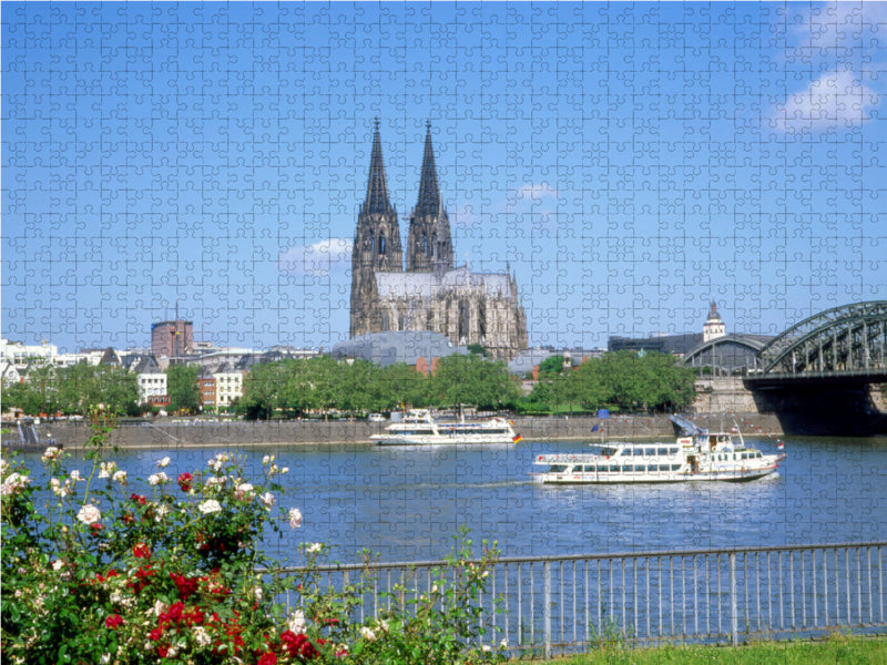 Köln am Rhein - CALVENDO Foto-Puzzle - calvendoverlag 29.99
