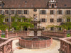 Abteigarten von Kloster Bronnbach - CALVENDO Foto-Puzzle - calvendoverlag 29.99