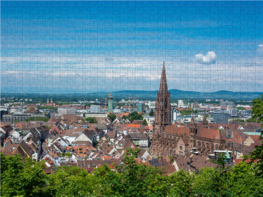 Freiburg Panorama - CALVENDO Foto-Puzzle - calvendoverlag 29.99